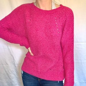 Pink sweater